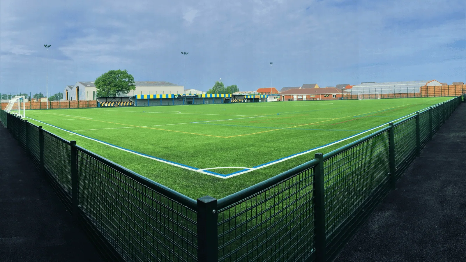 The 4G football pitch at Bottesford Town