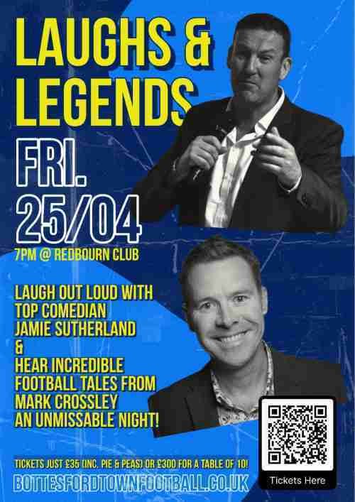Legends & Laughs at Redbourn